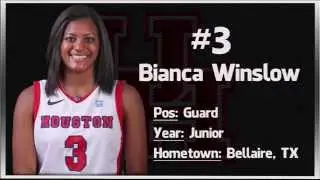 Bianca Winslow: Getting to know Houston Women's Basketball Team