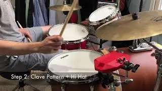 Latin Paradiddle/Clave Independence Exercise - Inspired by Dafnis Prieto