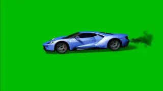 Sports car green screen effect Stock footage HD video || by Crazy Editor