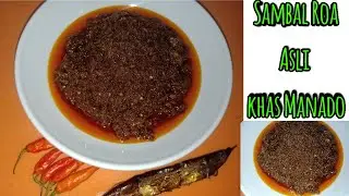 Resep Asli Sambal Roa khas Manado | The original Manado Sambal Roa recipe