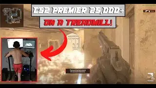 I got called a cheater while on a TREADMILL | CS2 On Treadmill