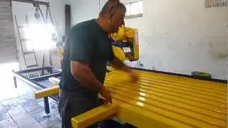 Serra de Cortar Mármore - Rebello Máquinas