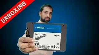 Crucial BX500 240GB SSD 🔥Unboxing | Chip 🤔Price SSD Unboxing | BX500 SSD Unboxing | Technical sakti
