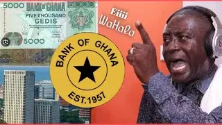 EIII WAhala... Captain Smart Exposed those Who Stole The old GhAna Currency From BANK OF GHANA.