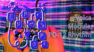 Volca Modular + PO-12 Rhythm Techno Synth Jam - EpperSpor