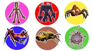 Spin Wheel Poop eater !! Traffic light head,Drill Man,Car Eater, Beholder Lighting eater, mcqueen