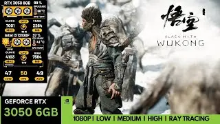 Black Myth: Wukong : RTX 3050 6GB (Desktop) + I3 12100f l Inno 3d 3050 6gb Desktop  l Benchmark