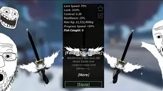 JANGAN PILIH FALLEN SNOWBLADE ROD DI FISCH, KENAPA TONTON SAMPAI HABIS‼️