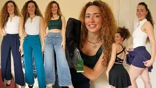 Skorts that actually fit!?! + Jeans, Jumpsuits & Workwear - Huge Halara Haul #AD