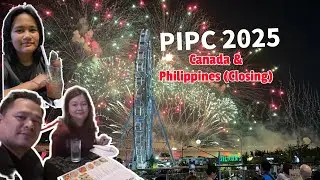 Philippine International Pyromusical Competition 2025 | Canada & Philippines (Closing Fireworks)