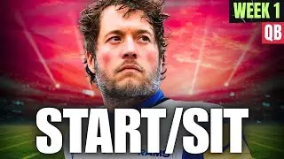 Week 1 QB START/SIT Cheat Sheet 🚨 MUST-Play & MUST-Bench Players (2025 Fantasy Football)