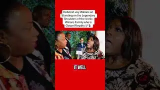 Deborah Joy Winans on Standing on the Legendary Shoulders of the Iconic Winans Family Studio Q