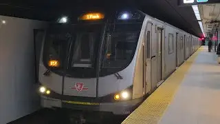 TTC 113 (Toronto Rocket) - 5741-5746 Pulling Cars & Departing St Andrew 