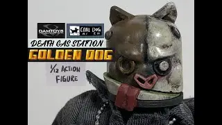 Fu-Reviews: Damtoys x Coal Dog Death Gas Station (DGS) Golden Dog 1:12 Figure