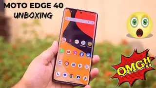 Moto Edge 40 Unboxing & Review !! Motorola Edge 40 8/256GB⚡#motoedge40