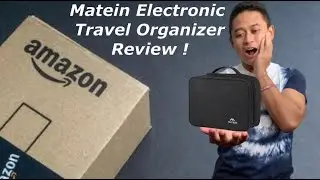 Matein Electronics Traveler Organizer Amazon Review | Merchandise Monday's