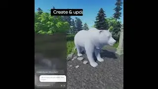 Roblox Assistant is a neural network for creating 3D worlds, available for children and adults.
