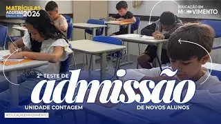 New Student Admission Test 2 - Contagem Unit