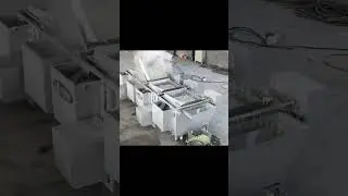 Vegetable fruit washing blanching cooling machine