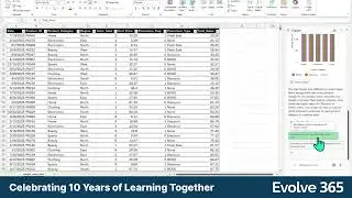 Running Python in Excel - 10 Years of Evolve 365