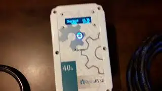 OpenEVSE K25 50A with WiFi - demo by BSA Electronics