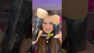 CLEANING MAKEUP BRUSHES AFTER 4 MONTHS 🤢🤮
