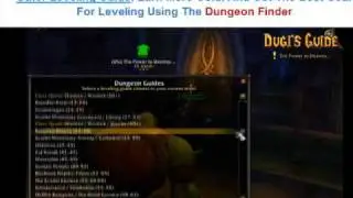 WoW Dungeon Leveling Guide - Dungeon Finder