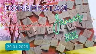 Taroskop Donnerstag, 29.01.2026