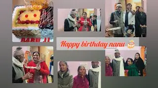 Birthday celebration of My nana ji (Babu ji)🎂❤️