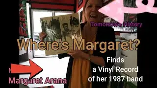 Where's Margaret? - Kommunity FK Band Member Margaret Arana Finds her Record next to Siouxsie Sioux