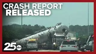 TxDOT releases crash report of deadly oversized load collision on Highway 36