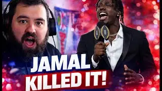 Vocalist reaction to Jamal Roberts - National Anthem at CFB National Championship 2026