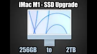 Обновление SSD-накопителя Apple iMac 24