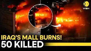 Iraq Mall Under Fire LIVE: Huge Fire Breaks Out At Shopping Mall In Iraq; Several Injured, 50 Killed