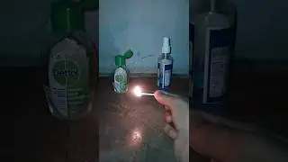 Dettol sanitizer experiment #viral #experiment #shortsfeed