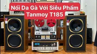 Nổi Da Gà Với Siêu Phẩm Tannoy T185 Đồng Trục Đẹp Xuất Sắc ☎️ 098.358.6968