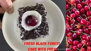 Fresh Black Forest Cakes with Fresh Cherries 🍒 | Black Forest Cake | Saranya Sudhagar | SS