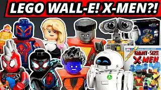 LEGO NEWS! Wall-E! Spider-Verse Minifig Series! X-Men! Fantastic 4 Fantasticar?! New Botanicals!
