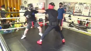 ジム内スパーリング大会
