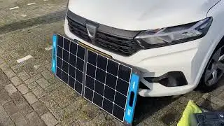 XTAR SP100 Bluetti combi befor a Dacia Sandero