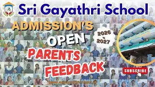 Voices of Trust: Parents Feedback about Sri Gayathri School