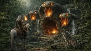 Forgotten Kingdoms | Celtic Epic Campfire | Fantasy Night Ambience