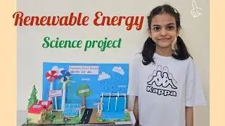 School project: Renewable energy science project #scienceproject#renewableenergy#sources of energy