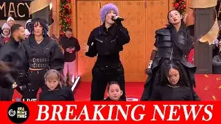 Певцы Huntrix исполнили хит K-pop Demon Hunters &laquo;Golden&raquo; вживую на параде Macy's в честь Дня благ...