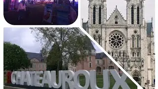Visit Ch&acirc;teauroux near Iskon temple in France,Luna Park ,Country Sides of France Part 1