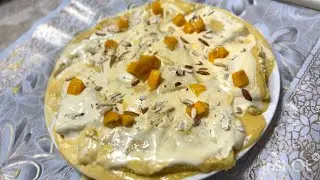 Easy And simple  Mango Arabian Bread Pudding with @SpiceRouteWithAzaan recipe no cooking just make.