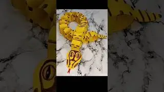snake / paper snake / origami snake #shorts #trending #papercraft #snakecraft #python