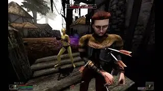 OpenMW Lua Projectile Physics, NPC takes out the stuck ammo in him