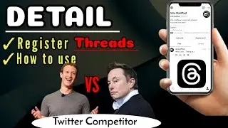 Cara Menggunakan dan Daftar Threads Instagram App, Register Pesaing Xwitter Buatan Meta