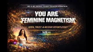 💫 &ldquo;You Are Feminine Magnetism&rdquo; &mdash; 528 Hz Self Concept 8D Sleep Subliminal (8 Hours) | Gentle Stream🏞️